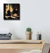 Soulful Saxophone Solos - Musician's Canvas Art - Beyond T-shirts